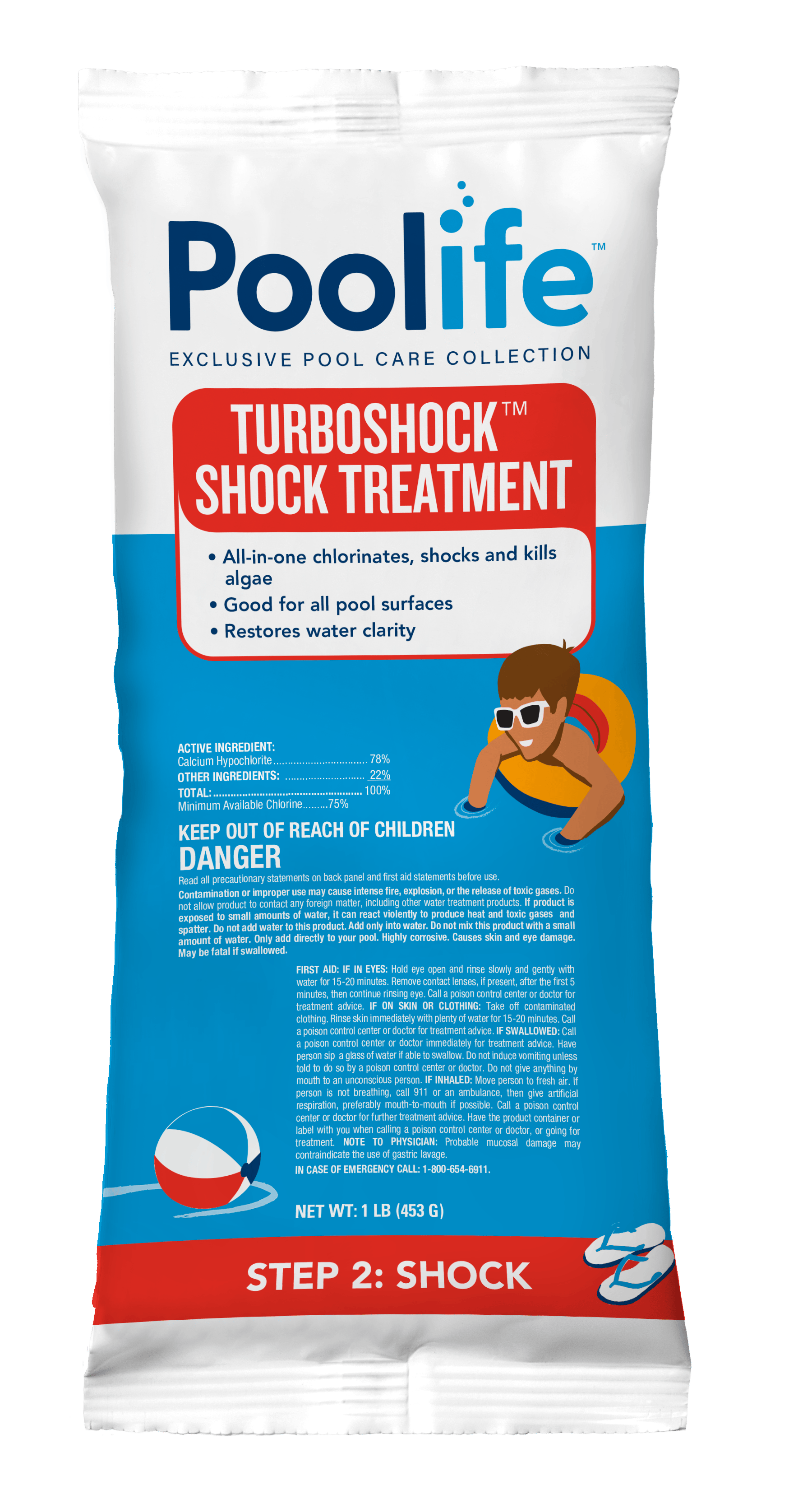 POOL LIFE TURBO SHOCK 1 X12