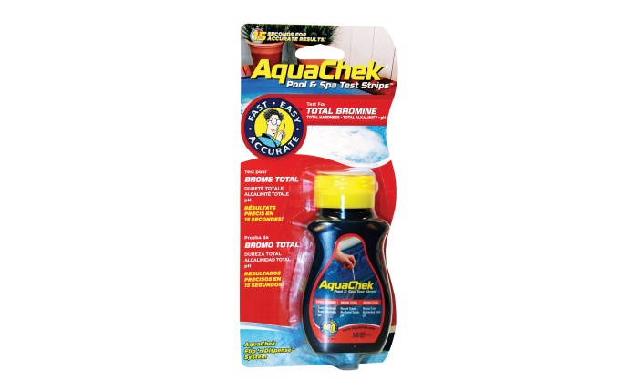 AQUACHEK Red 4-In-1 Bromine Test Strip