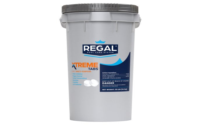 REGAL CHEMICALS 50 lbs 3" Xtreme Tabs Unwrapped Pail