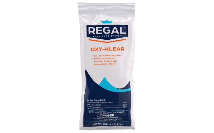 REGAL CHEMICALS 1 lb Oxy Klear Non-Chlorine Shock Pouch