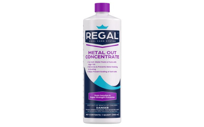 REGAL CHEMICALS 1 qt Metal Out Concentrate Bottle